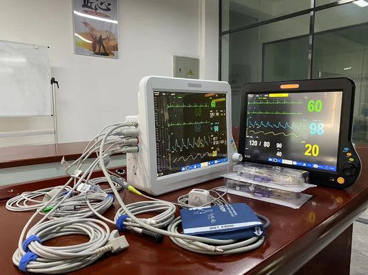 Μονδρικό καρδιοπαρατηρητή ICU Πολυγλωσσικό με ECG NIBP SPO2 Standard