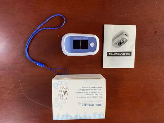 Ιατρικός σφυγμός Oximeter άκρων δακτύλου OLED φορητό για τον έλεγχο δημόσιων σχέσεων SPOR, όργανο ελέγχου οξυγόνου αίματος