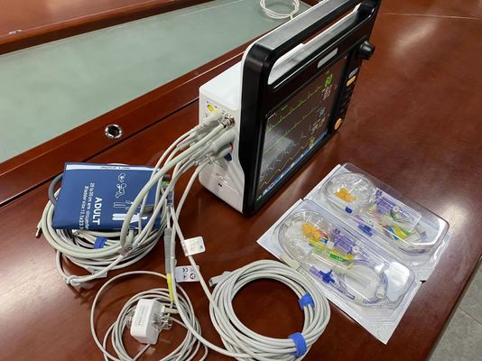 6 Παραμέτροι Κάρδιακός ελεγκτής ασθενούς με οθόνη αφής 12,1 ιντσών