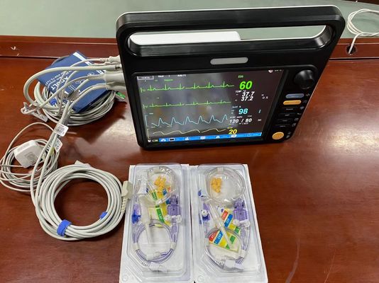 EtCO2 Ιατρική καρδιακή ανίχνευση ασθενών, Εφοδιασμός για την επίβλεψη ζωτικής σημασίας Πολλαπλής μολύβδου