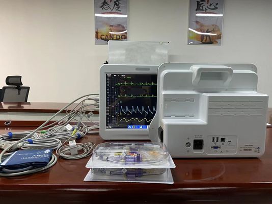 Μονδρικό φορητό μηχάνημα ζωτικής σημασίας νοσοκομείο για την παρακολούθηση ΗΚΓ BP SPO2