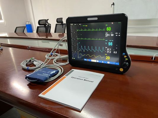 Μοντούλα για τον καρδιακό ρυθμό στην εντατική μονάδα, πολλαπλός παράμετρος 15 ιντσών.