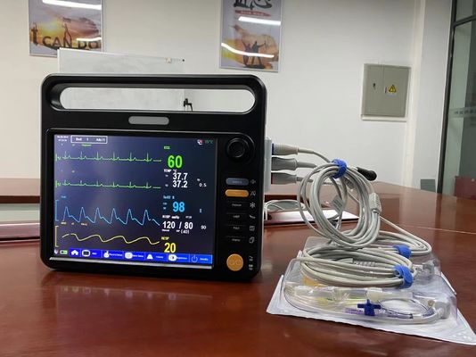 Διαγνωστικός μοντέρνος πολλαπλός παράμετρος παρακολούθησης ασθενούς με εκτυπωτή αφής CMS
