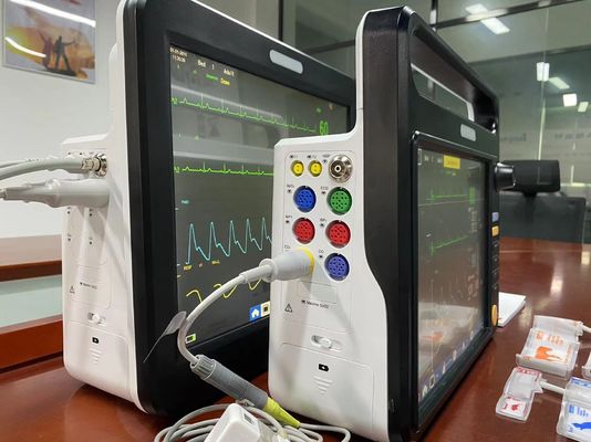 Ιατρική κτηνιατρική πολλαπλής παραμέτρου οθόνη φορητή για γάτες σκύλος παρακολούθηση ζώων