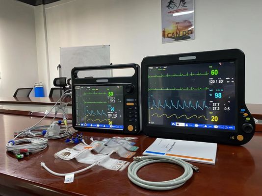12.1 ιντσών Μηχανή παρακολούθησης ζωτικών σημείων για κτηνιατρικούς ασθενείς Πολυλειτουργική