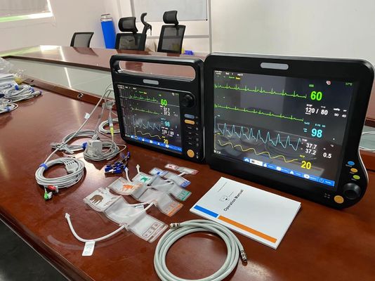 Χωρίς ανεμιστήρα Επιστημονική πολλαπλή παράμετρος οθόνη Πολυγλωσσική με οθόνη 12,1 ιντσών