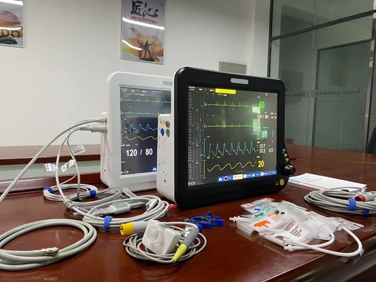 Ζώα Κτηνιατρικός ανιχνευτής πολλαπλών παραμέτρων με 2IBP AG EtCO2