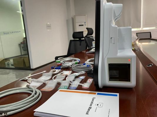 Ιατρικός κτηνιατρικός πολλαπλός μετρητής παραμέτρων με 2Temp SPO2 EKG