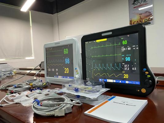 CMS Touch Κτηνιατρικός Multiparameter Monitor 15 ιντσών Για χειρουργική χρήση σε ζώα