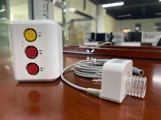 OEM πλαστικό ευρέως διαδεδομένο αισθητήρα Etco2 για κτηνιατρικό πολλαπλόμετρο