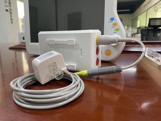 Ενήλικες Παιδιατρικές Etco2 Κύριο λευκό χρώμα για καρδιακό ελεγκτή