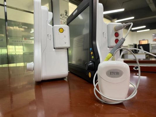 Ενήλικες Παιδιατρικές Μοντέλο πλευρικής ροής CO2 πλαστικό υλικό για τη μέτρηση Etco2