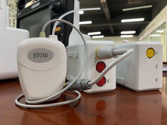 Ενήλικες Παιδιατρικές Μοντέλο πλευρικής ροής CO2 πλαστικό υλικό για τη μέτρηση Etco2