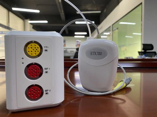 Πλαστικός αισθητήρας πλευρικής ροής CO2 για ασθενείς