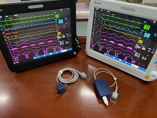 Υπομονετικό όργανο ελέγχου παραμέτρου ECG πολυ, μορφωματικό υπομονετικό όργανο ελέγχου SPO2