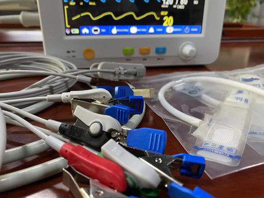 Ελαφρύ κτηνιατρικό Multiparameter όργανο ελέγχου σημαδιών οργάνων ελέγχου φορητό κτηνιατρικό ζωτικής σημασίας