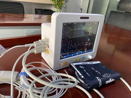Φορητό υπομονετικό όργανο ελέγχου οθόνης 8,4 ίντσας TFT LCD για Temp ECG EtCO2 SPO2 NIBP