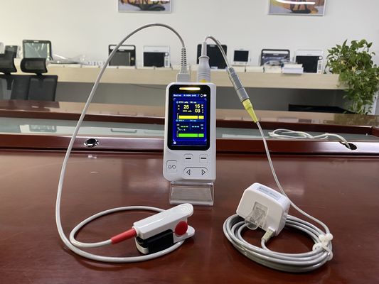 3.5 ιντσών φορητή συσκευή καπνογραφίας TFT LCD για ενήλικες / παιδιά / νεογνά