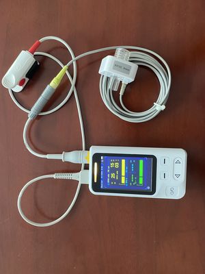 3.5 ιντσών φορητή συσκευή καπνογραφίας TFT LCD για ενήλικες / παιδιά / νεογνά