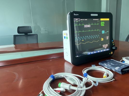 15 ιντσών TFT LCD υψηλού επιπέδου πολλαπλές παραμέτρους συσκευές παρακολούθησης ασθενών που χρησιμοποιούνται στο χειρουργείο / OT, ICU, CCU, νεογέννητο τμήμα